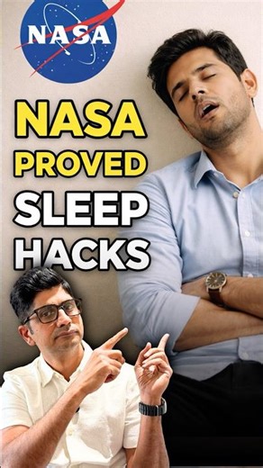 Correct way to take afternoon POWERNAP | NASA Power Nap Formula #shortsfeed