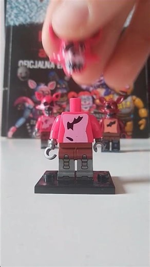 lego fnaf minifigure #foxy #fivenightsatfreddys #fnaf1