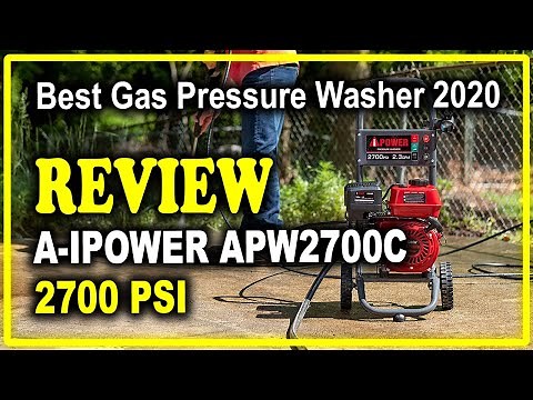 A-iPower APW2700C Gas Powered Pressure Washer Review ( 2700 PSI )