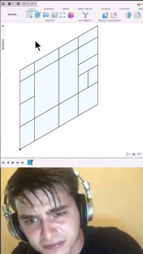 Use Thin extrude to 3Dmodel wardrobe in seconds without sketch profile #autodeskfusion #3dmodeling