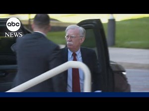 John Bolton surrenders to authorities after indictment