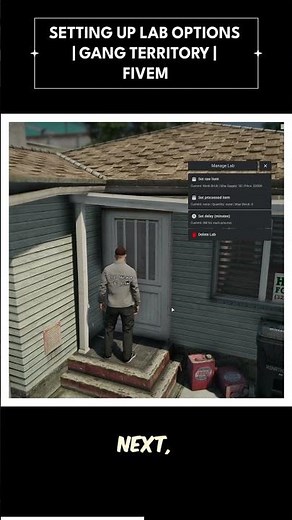Setting Up Lab Options | AK47 Gang Territory | #fivem #gta5 #roleplay #gtaonline #gtarp