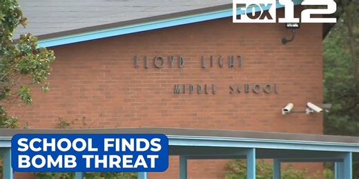 Floyd Light Middle School closes, cancels activities after finding bomb threat