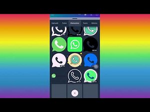 COMO COLOCAR ÍCONE DE REDE SOCIAL NO CANVA