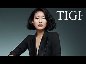 How To: Dishevelled Bob | Wavy Bob | Cut & Style Technique |TIGI Copyright | #copyrightyourhair