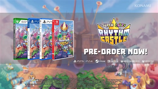 Super Crazy Rhythm Castle, rhythm adventure game, announced for Switch