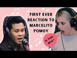 Singers FIRST EVER Reaction to MARCELITO POMOY! (IS THIS REAL?)