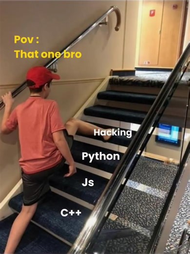 POV: Skipping the basics like... My coding journey visualized. 😅 . . #cybermindspace#Hacking #Python #CodingLife #Programming #POV #TechMeme #Cybersecurity #Cpp#funnymemes #trendingnow #cs