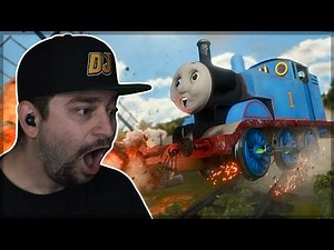 THAT ESCALATED QUICKLY! 😂 - Thomas the Train - UNHINGED VERSION REACTION!