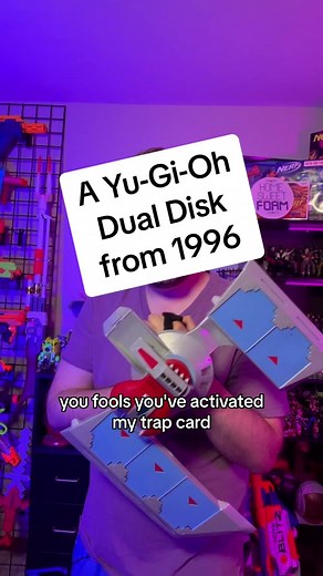 The Yu-Gi-Oh Dual Disk is something I've wanted but never wanted to pay the crazy second hand prices. So iconic! #toys #toycollector #yugioh #dualdisk