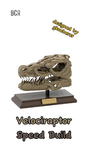 Velociraptor Lego Speed Build