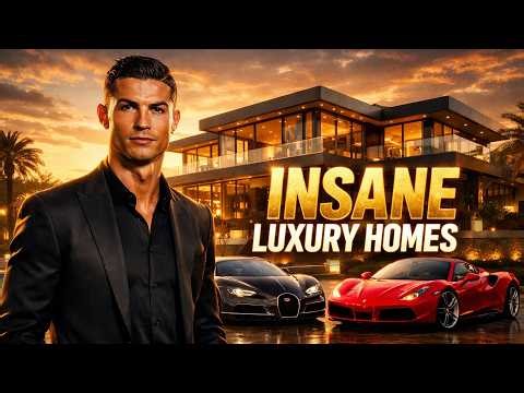 Cristiano Ronaldo House Tour - From Madeira to Saudi Arabia's Most Expensive Villas