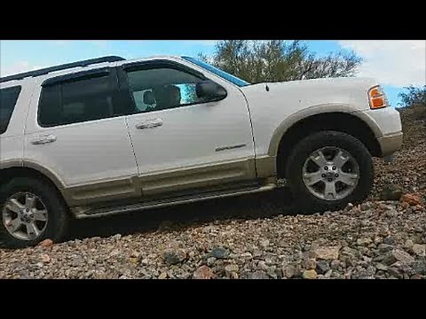 AdvanceTrac RSC traction control test #2. Extreme mountain crawl. #arizona #ford #offroad #dirtroad