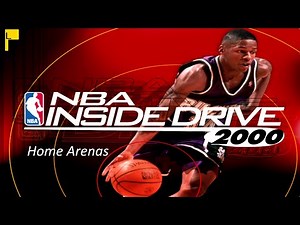 NBA Inside Drive 2000 | Sports Game Arenas and All Team Intros 🏟 🏀