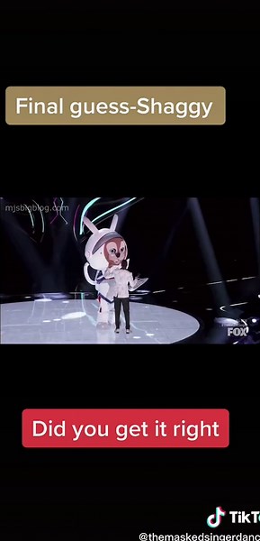 Space Bunny Revealed on The Masked Singer Season 7