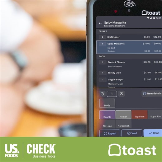 Patio weather is almost here! ⛱️ Toast Go® handhelds and Order & Pay™ has your POS set this season, helping prime summer seating turnover even faster: https://bit.ly/4bwwSsY #usfoods | US Foods