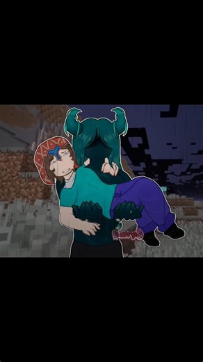 two strong guys btw (LOOKOUT&WARDEN) #animation #minecraft #fyp #lookout3d #memes #ytshorts #funny