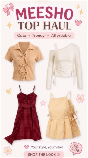 Affordable Meesho Tops Under ₹300 ✨ Pinteresty Finds