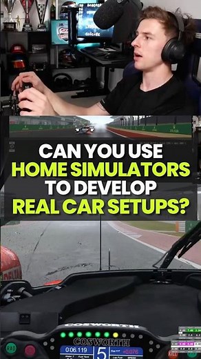 Sim racing helps us in many ways for the real thing, not here tho😶