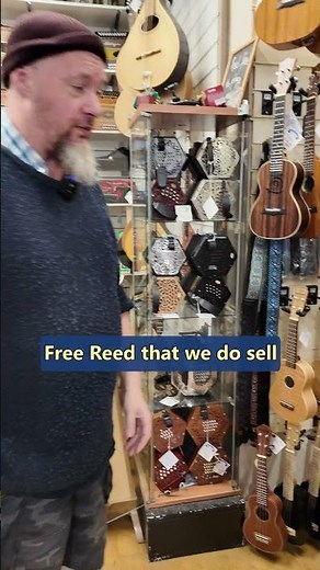 What is the Free Reed instrument family? 🪗 #shorts