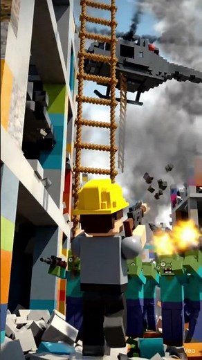 A normal day at Zombloxia.