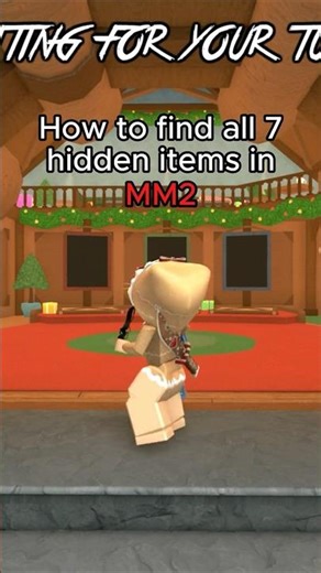 How to find all 7 items in MM2 👀 #roblox #mm2