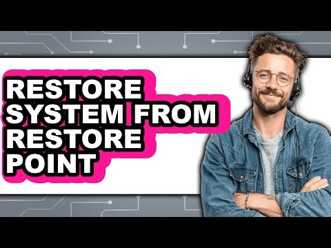 How to Restore System from Restore Point (updated)
