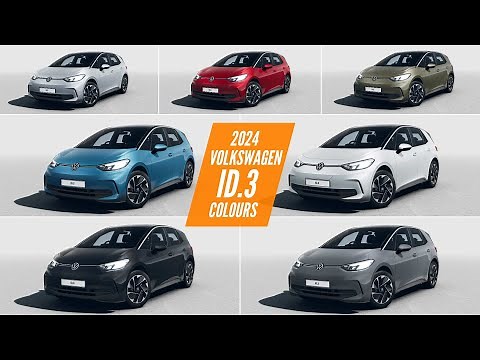 2024 Volkswagen ID.3 - All Color Paint Options - Images | AUTOBICS