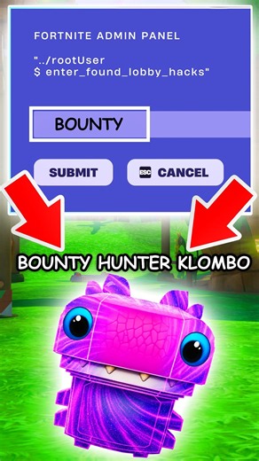 BOUNTY HUNTER KLOMBO SPRITE ADMIN CODES in FORTNITE SEASON 4 SPRITE CODES! (New Secret Codes)
