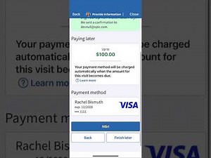 Having a Scheduled Video Visit for Mobile