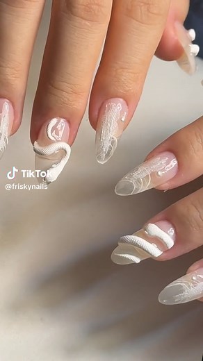 Unique Snake Nail Designs! Check Out XHS Nails