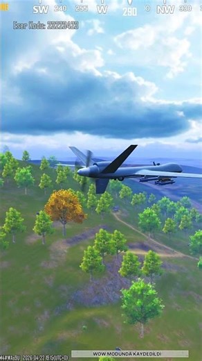 Dron İle Havaya Uçtu🤣 2
