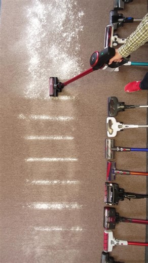 1.2K views | Vintage Vacuum Wars: Which cordless vacuum tackled flour the best?  Watch closely… the winner's in there. #vacuumwars #cordlessvacuum #deepclean | Vacuum Wars | Facebook