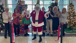 Be sure to catch the most festive display of the Coast’s fabulous attractions while flying through GPT this holiday season! A special thanks to Santa for helping us cut the ribbon, to the Mississippi Gulf Coast Attractions Association for teaming up on the Airport Christmas Tree Display for the second year in a row, and to the 7 participating attractions who outdid themselves on their themed Christmas trees this year! 🎄 (More Santa pictures to come.) | Gulfport-Biloxi International Airport