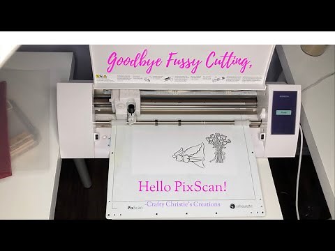 How to use the PixScan mat to cut out an image in Silhouette Studio