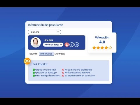 Capacitación Buk: Sácale el jugo a selección