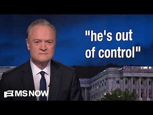 Lawrence: Trump is now trying to get out of his war without everyone calling it a surrender