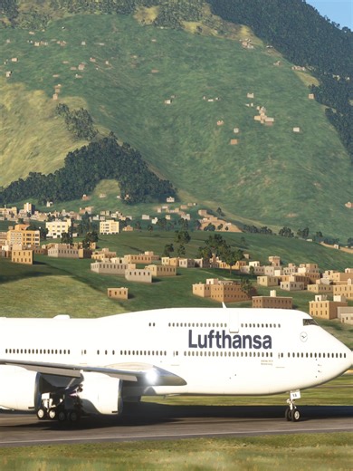 Boeing 747 Short Runway Takeoff Challenge