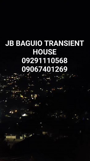 BAGUIO CITY TRANSIENT HOUSE WITH OVERLOOKING VIEW NEAR TOWN PROPER #BaguioStaycation #traveler #cityviews #baguiotransient | JB Baguio Transient House