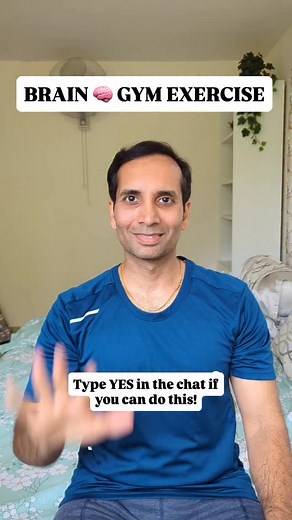 3K views · 3.2K reactions | Simple 5 Brain Exercises For You! Follow @karthikmayur for more such content! (Brain exercises, brain yoga, bio hack, mind hack) | Mayur Karthik | Facebook