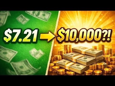 Can $7.21 really turn into $10,000? EP 1 (Day 15 of posting everyday)