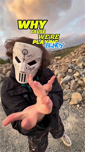Cuz we’re playing bendy remix by #lilgodd #fgteev #bendy #meme | cuz were playing bendy