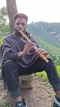 Ethiopian traditional "washint" flute play By alebachew teferi