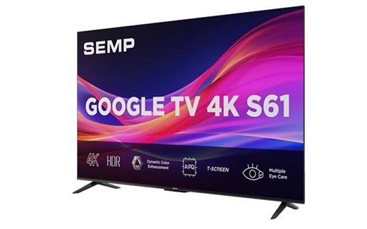 Semp lança primeira TV da marca com o sistema operacional Google TV