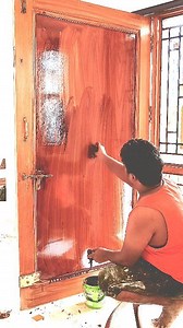 Wood Grain Texture For Old Door Lakdi Ka resa kaise banaen #texture #woodgrain #art #reels | Vinod Kumar Varma