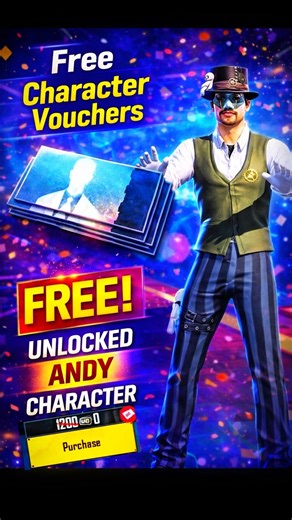 👉0 UC Me FREE Andy Character 😱