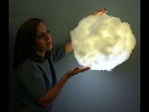 Make Your Own Glowing Cloud Light