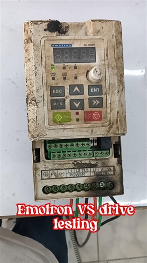 emotron VS drive testing #automation #electrical #testing