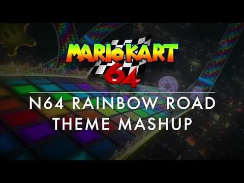 MK64 Rainbow Road Theme Mashup (MK64/MK8)