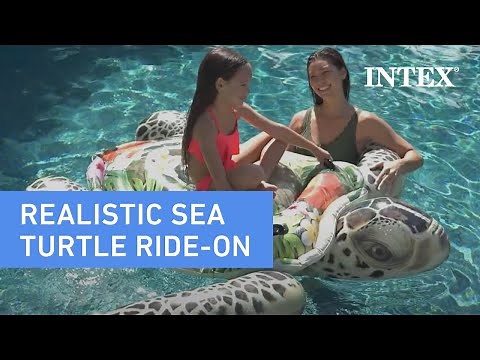 Intex® Realistic Sea Turtle Ride-On